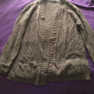 Boohoo Grey Cardigan